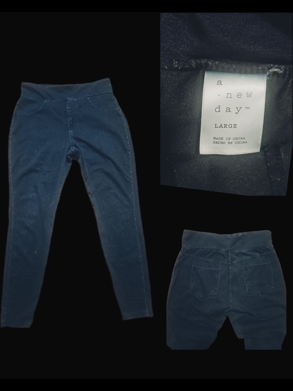 a new day Navy Jegging Leggings